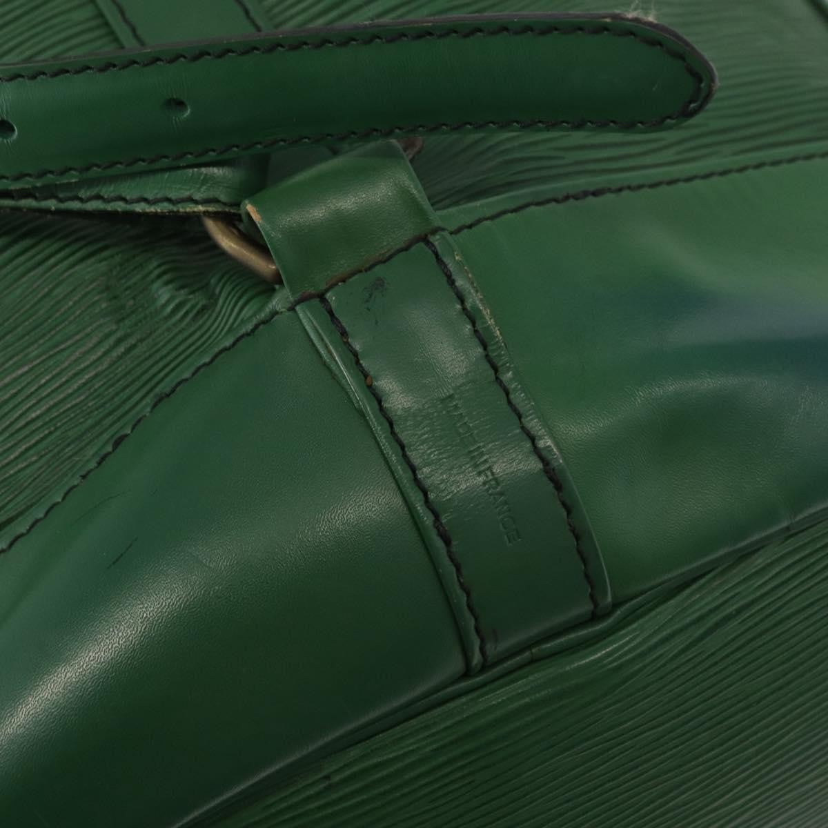 Louis Vuitton Randonnee Epi Leather Green Leather Backpack Bag (Pre-Owned)