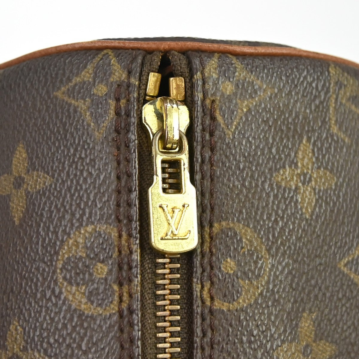 Louis Vuitton Papillon Monogram Brown Canvas Handbag (Pre-Owned)