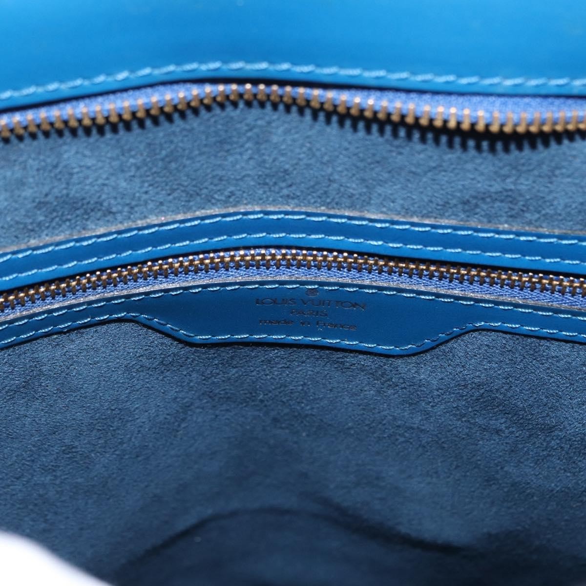 Louis Vuitton Saint Jacques Epi Leather Blue Leather Shoulder Bag Bag (Pre-Owned)