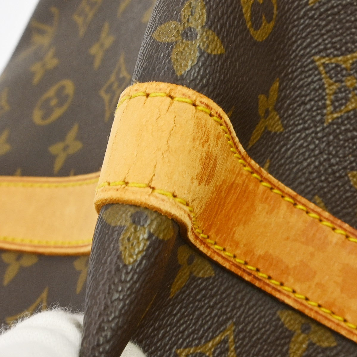 Louis Vuitton Keepall Bandouliere Monogram Canvas Brown Canvas Travel Bag Bag (Pre-Owned)