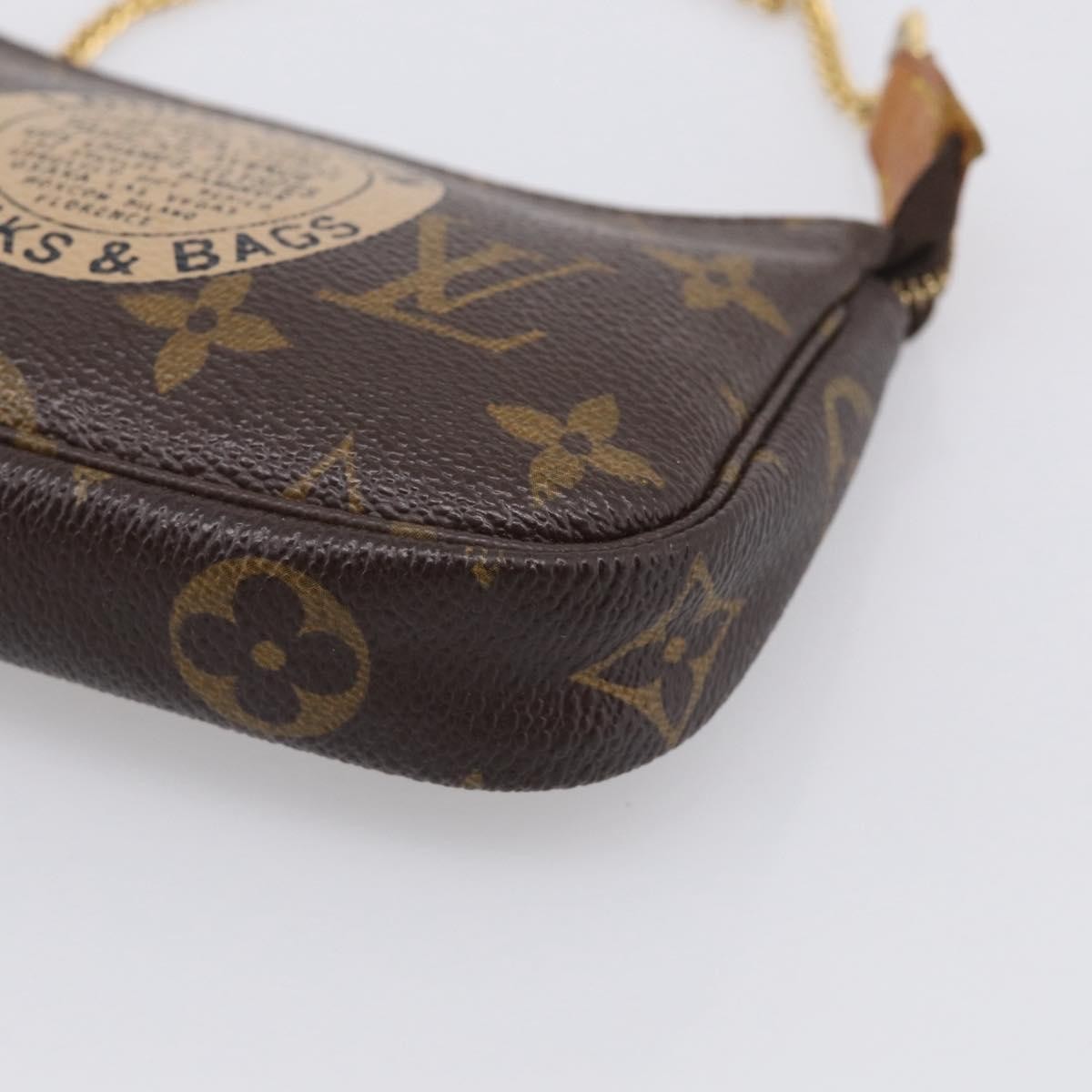 Louis Vuitton Pochette Accessoires Limited Edition Monogram Canvas Brown Canvas Clutche & Pouche Bag (Pre-Owned)