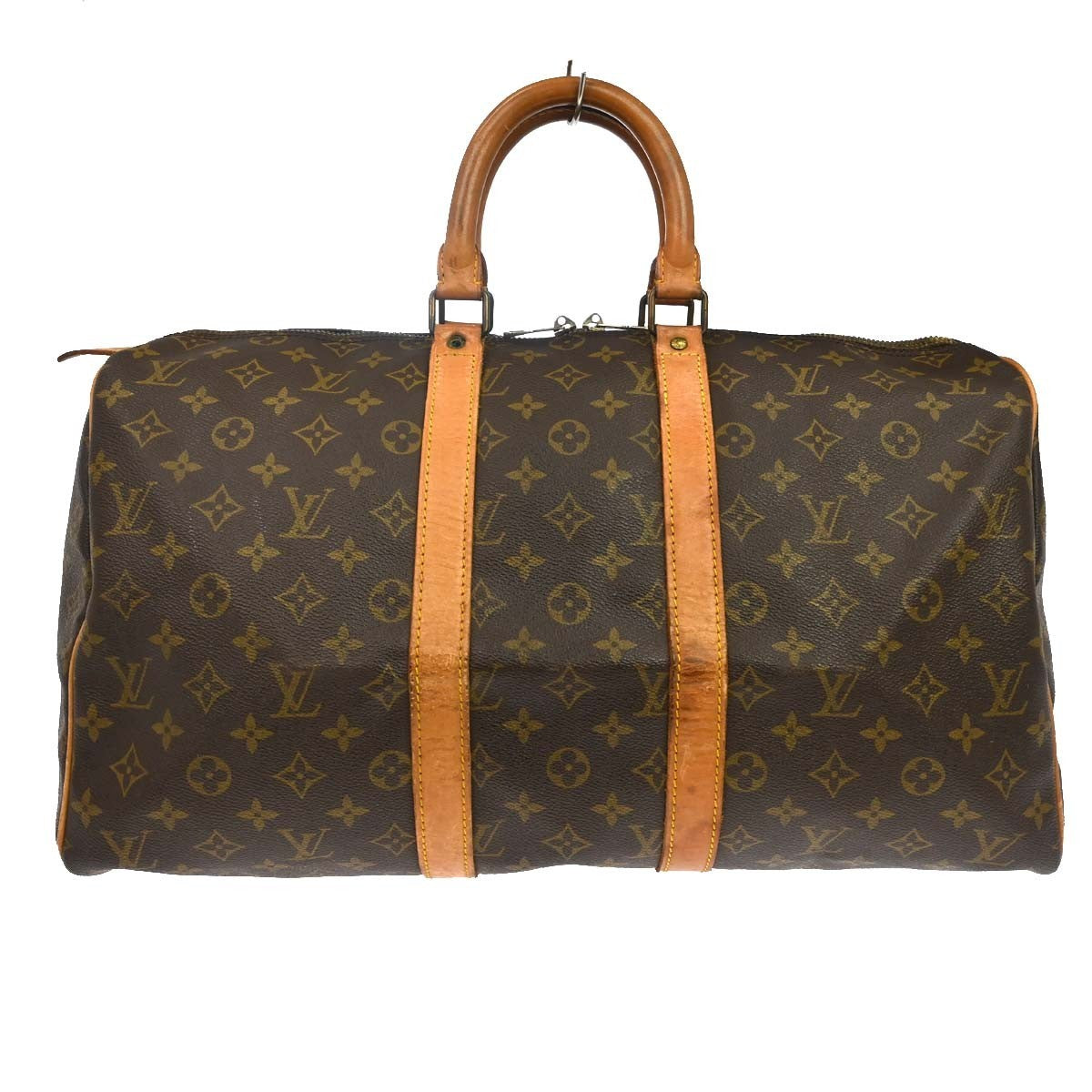 Louis Vuitton Keepall Monogram Canvas Brown Canvas Travel Bag Bag (Pre-Owned)