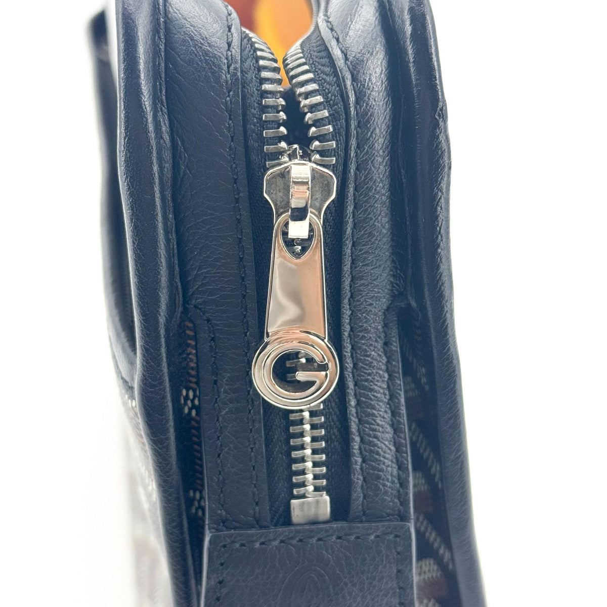 Goyard Jouvence Toiletry Coated Canvas Black Canvas Clutche & Pouche Bag (Pre-Owned)