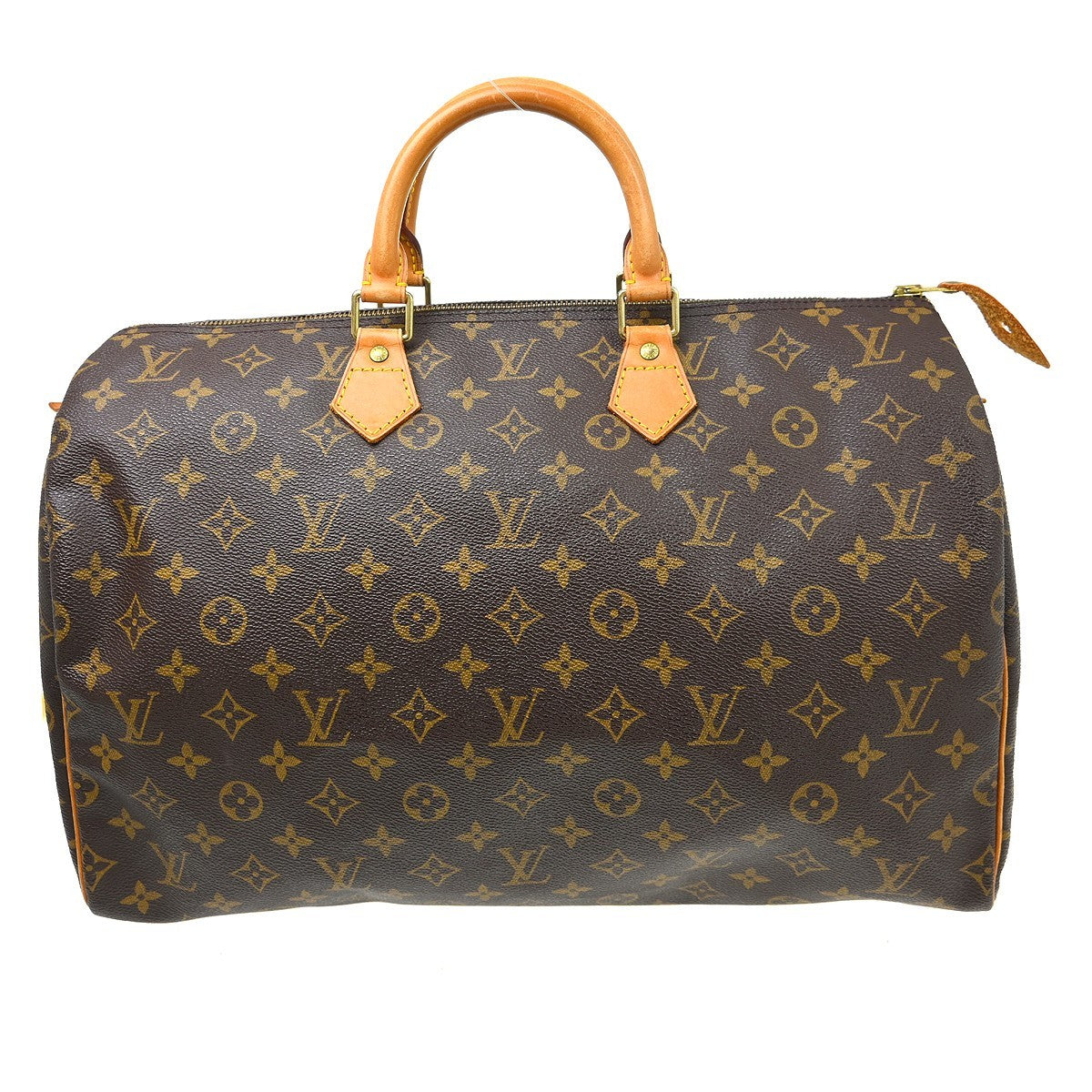 Louis Vuitton Speedy Monogram Canvas Brown Canvas Handbag (Pre-Owned)