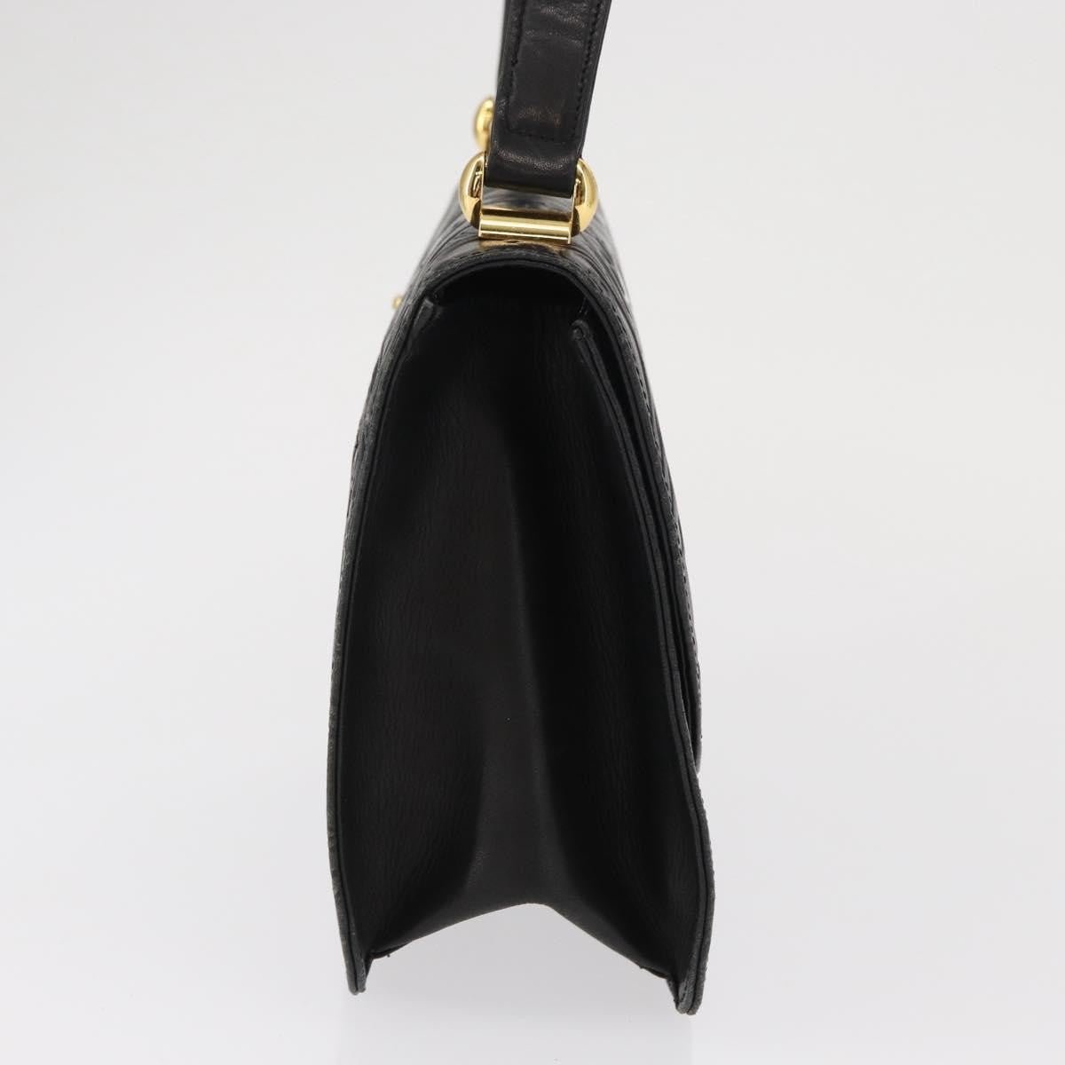 Balenciaga Vintage Leather Black Leather Handbag (Pre-Owned)