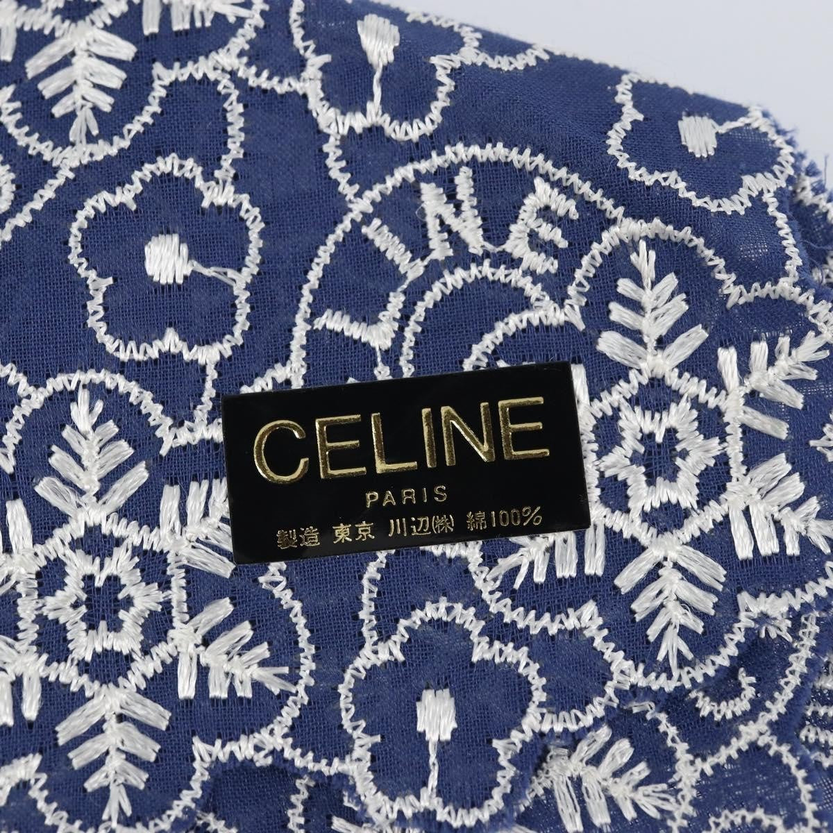 Celine Circle Logo Nylon Red Nylon Clutche & Pouche Bag (Pre-Owned)