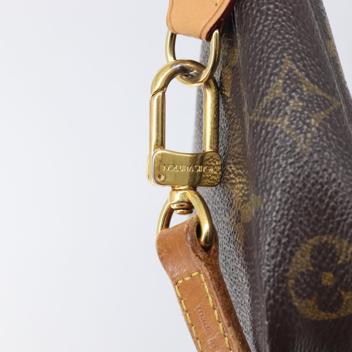 Louis Vuitton Pochette Accessoires Nm Monogram Canvas Brown Canvas Clutche & Pouche Bag (Pre-Owned)