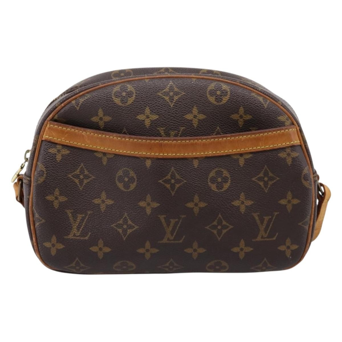 Louis Vuitton Blois Monogram Canvas Brown Canvas Handbag (Pre-Owned)