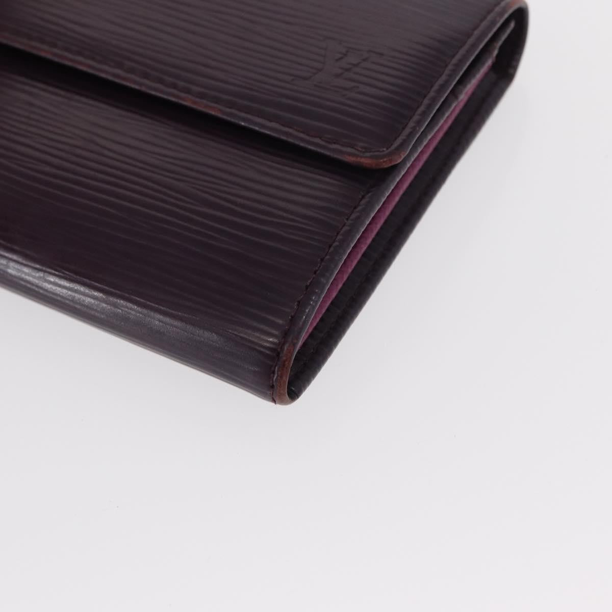 Louis Vuitton Vintage Sarah Epi Leather Purple Leather Wallets Accessory (Pre-Owned)