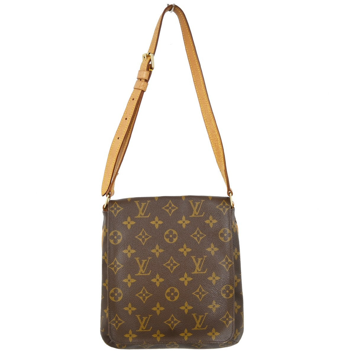 Louis Vuitton Musette Salsa Monogram Canvas Brown Canvas Handbag (Pre-Owned)