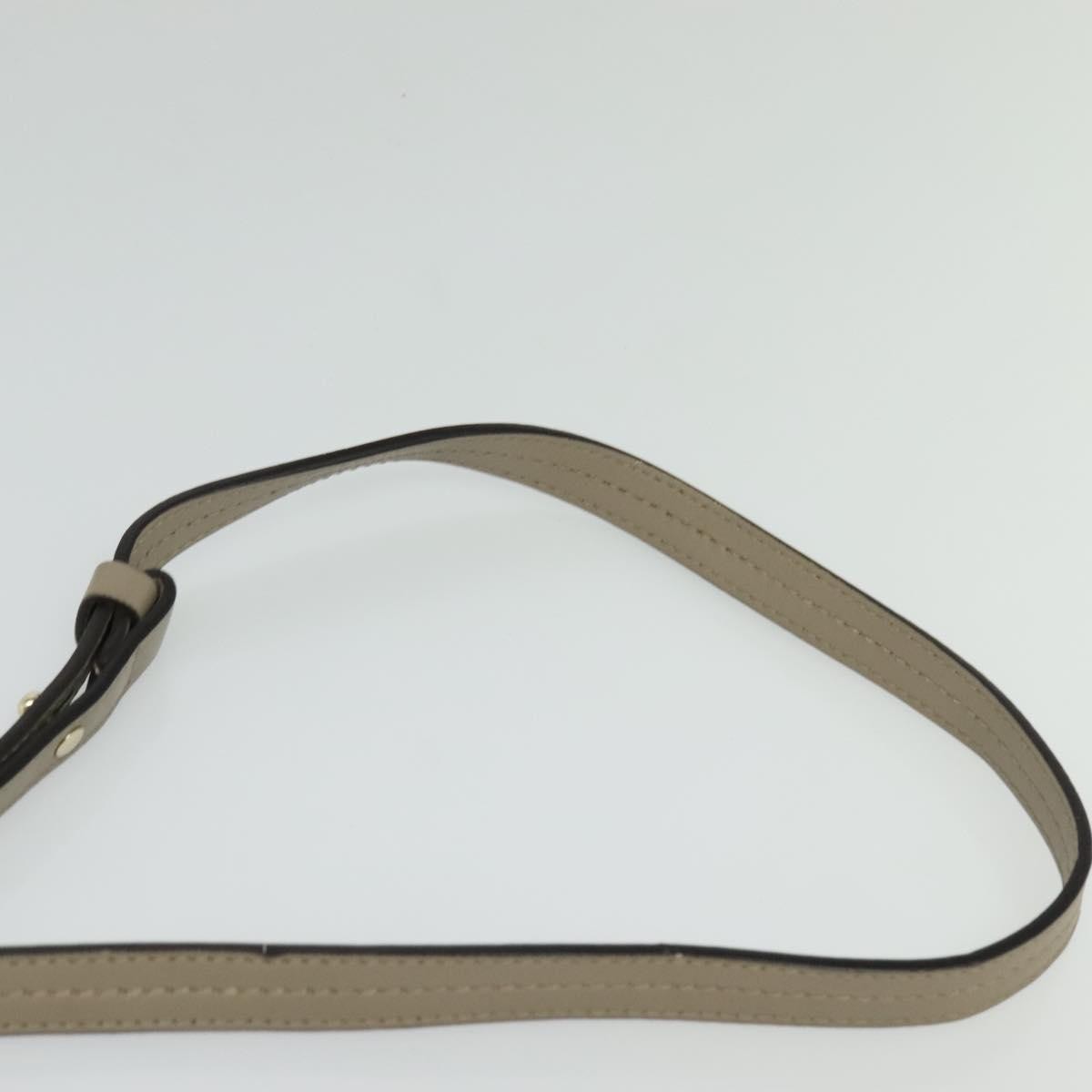 Chloe Faye Leather And Suede Beige Leather Bag (Pre-Owned)