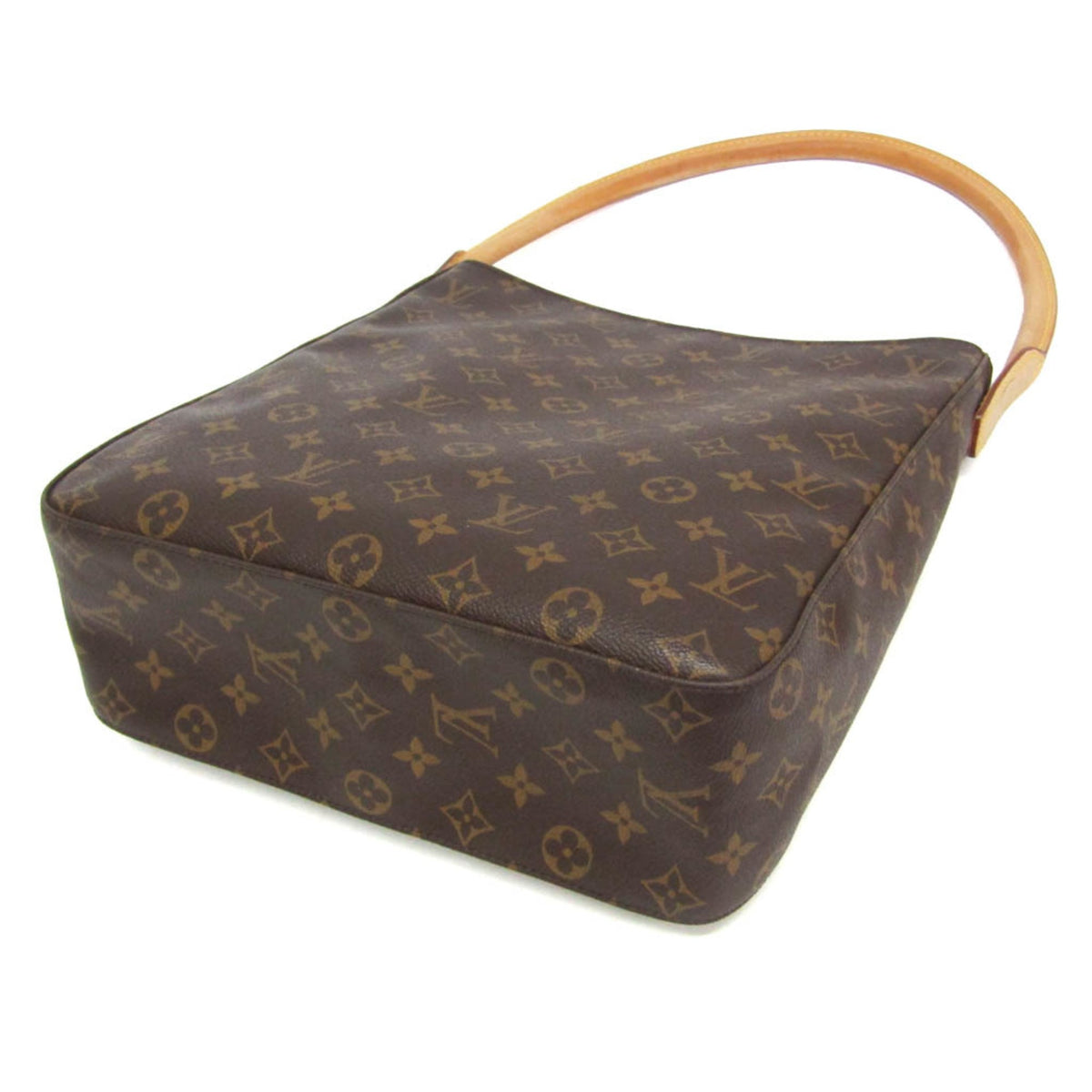 Louis Vuitton Looping Monogram Canvas Brown Canvas Handbag (Pre-Owned)