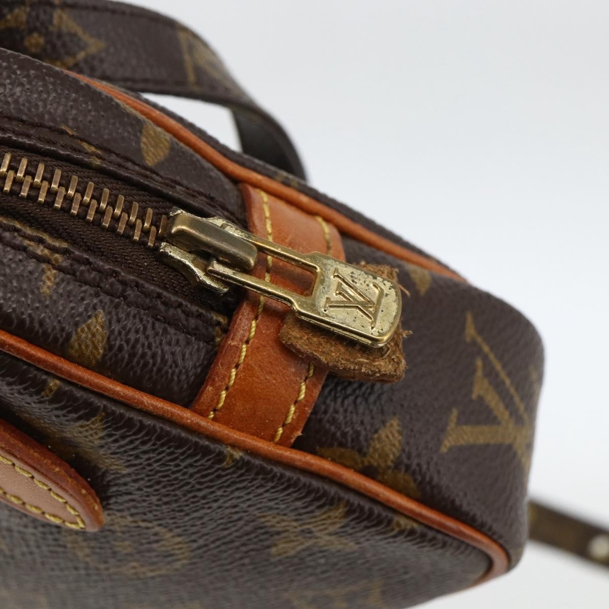 Louis Vuitton Pochette Marly Bandouliere Monogram Canvas Brown Canvas Shoulder Bag Bag (Pre-Owned)