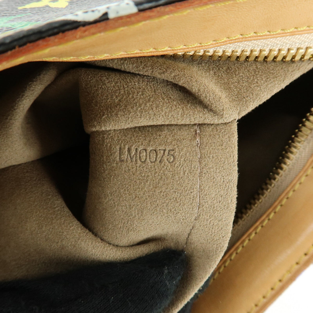 Louis Vuitton Lodge Monogram Multicolor Black Canvas Handbag (Pre-Owned)
