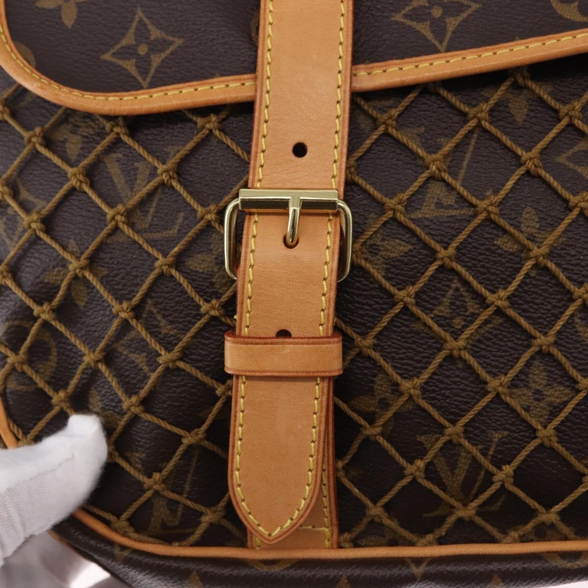 Louis Vuitton Congo Messenger Monogram Canvas Brown Canvas Shoulder Bag Bag (Pre-Owned)