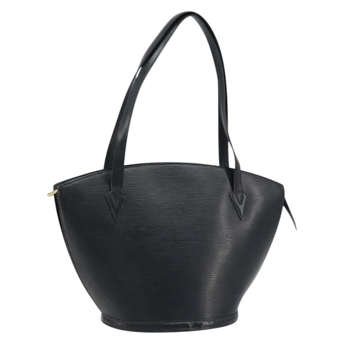 Louis Vuitton Saint Jacques Epi Leather Black Leather Shoulder Bag Bag (Pre-Owned)