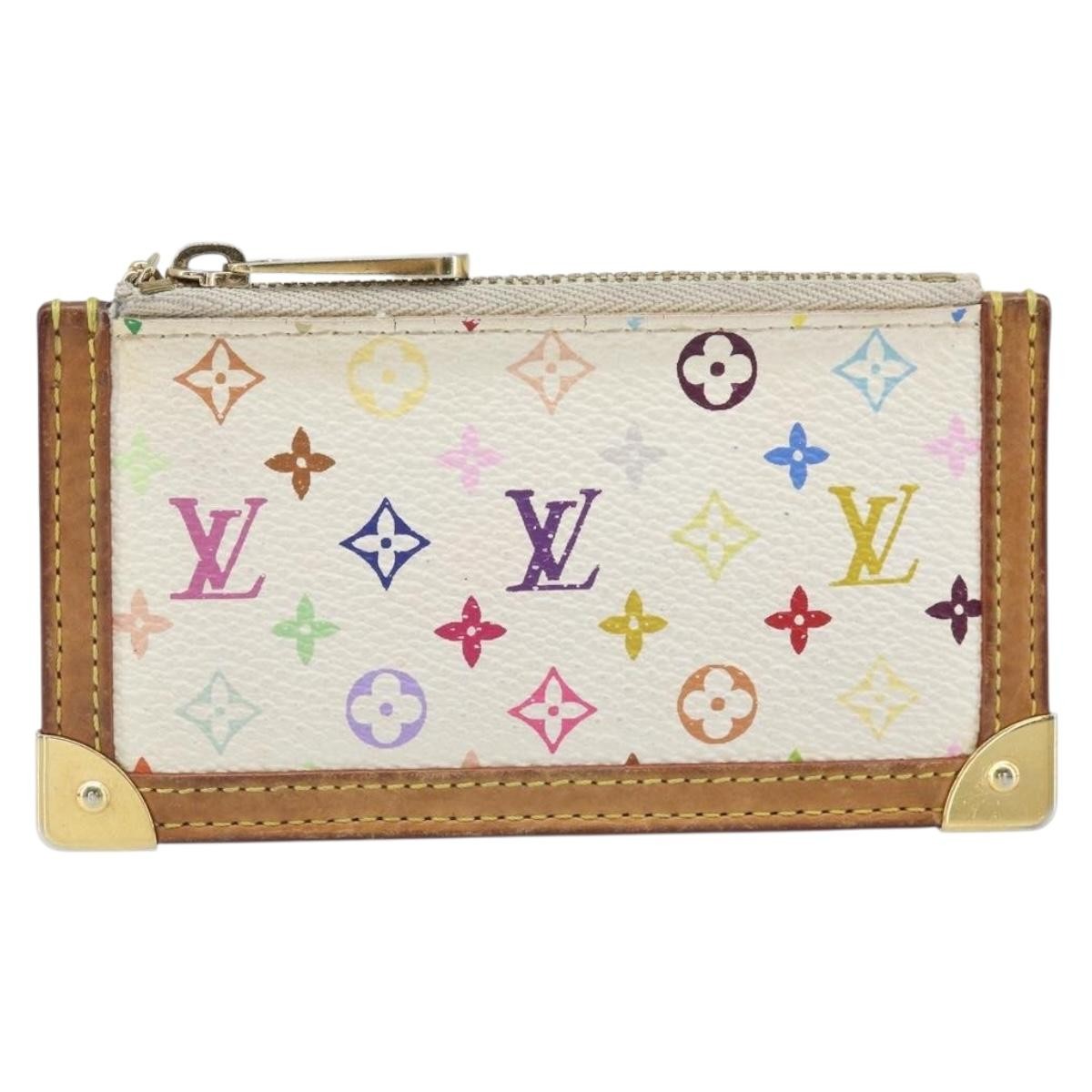 Louis Vuitton Pochette Clés Monogram Canvas Multicolour Canvas Wallets Accessory (Pre-Owned)