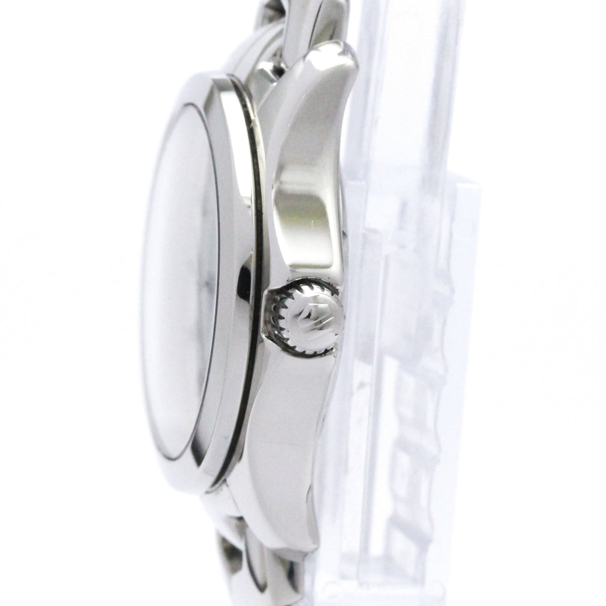 Tag Heuer Link Quartz Stainless Steel With Diamond Bezel And Markers Watch (Pre-Owned)