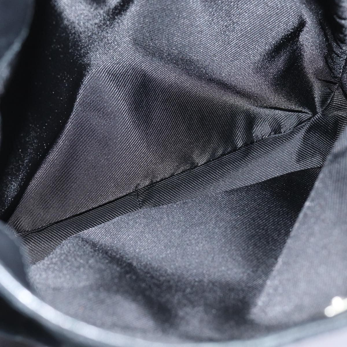 Gucci Bamboo Shoulder Gg Canvas Black Canvas Shoulder Bag Bag (Pre-Owned)