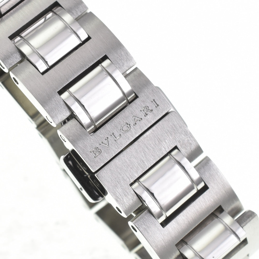 Bvlgari Bvlgari Bvlgari Quartz Stainless Steel With Diamond Markers Watch (Pre-Owned)