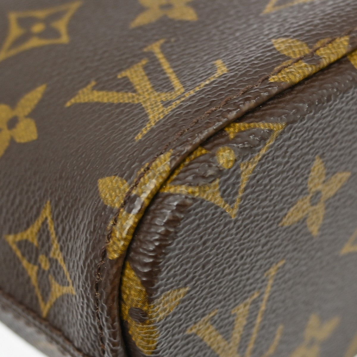 Louis Vuitton Vavin Monogram Empreinte Leather Brown Canvas Handbag (Pre-Owned)