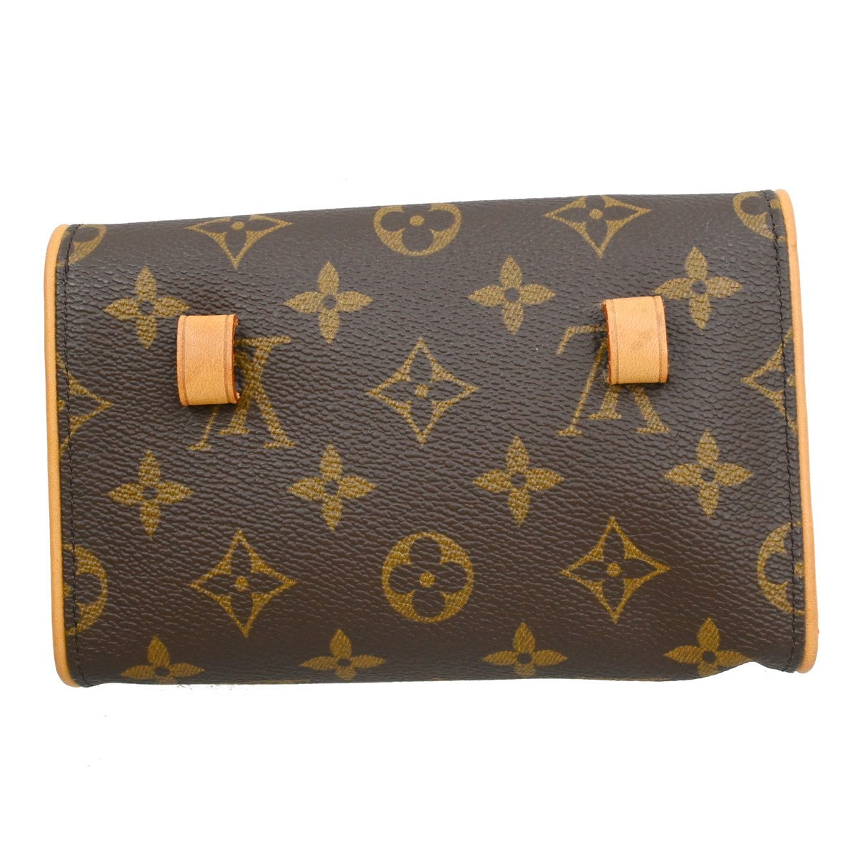 Louis Vuitton Florentine Waist Monogram Canvas Brown Canvas Clutche & Pouche Bag (Pre-Owned)
