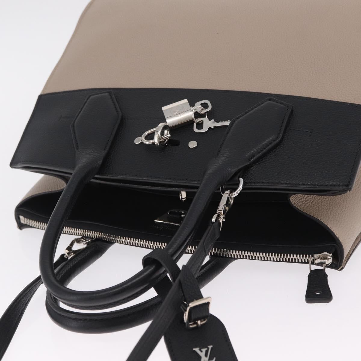 Louis Vuitton City Steamer Leather Beige Leather Handbag (Pre-Owned)