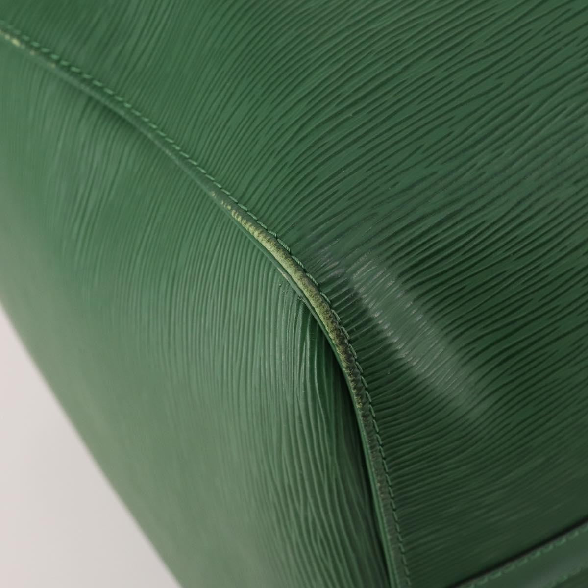 Louis Vuitton Keepall Bag Epi Leather Green Leather Travel Bag Bag (Pre-Owned)