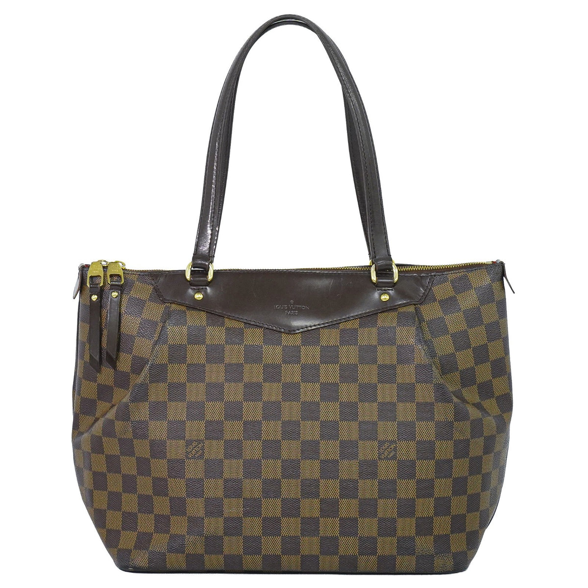 Louis Vuitton Westminster Damier Brown Canvas Tote Bag Bag (Pre-Owned)