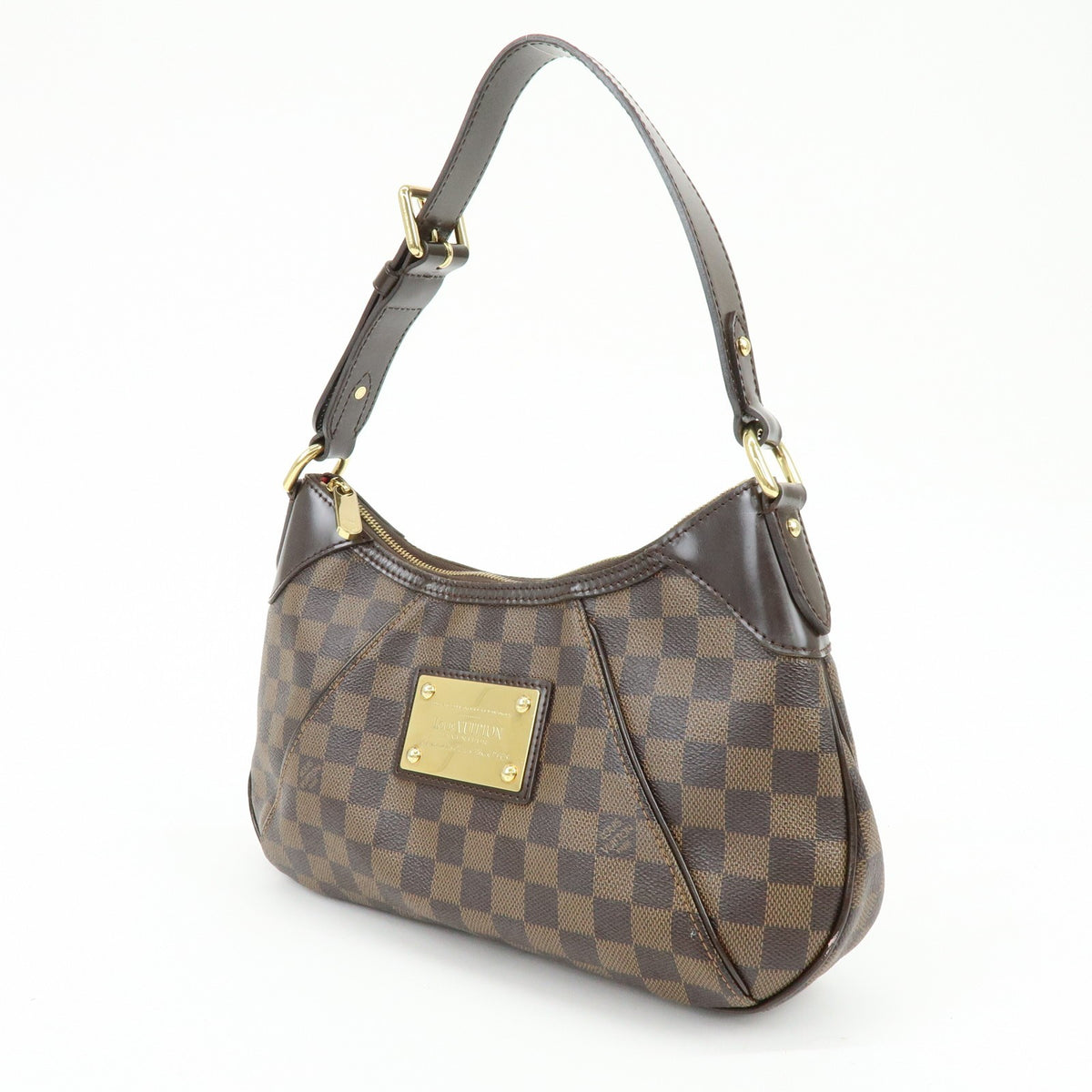Louis Vuitton Thames Damier Brown Canvas Handbag (Pre-Owned)