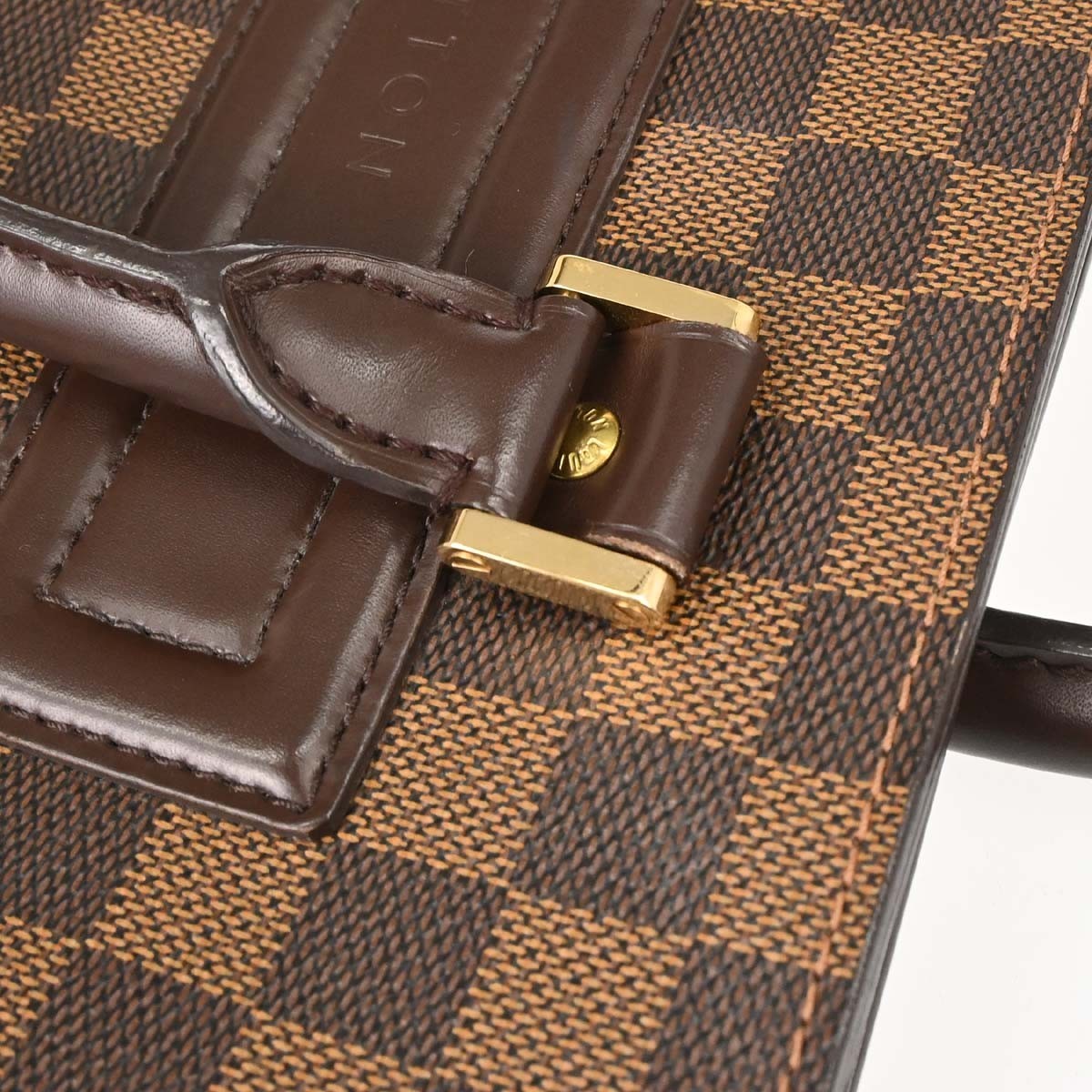 Louis Vuitton Venice Sac Plat Damier Ebene Brown Canvas Tote Bag Bag (Pre-Owned)