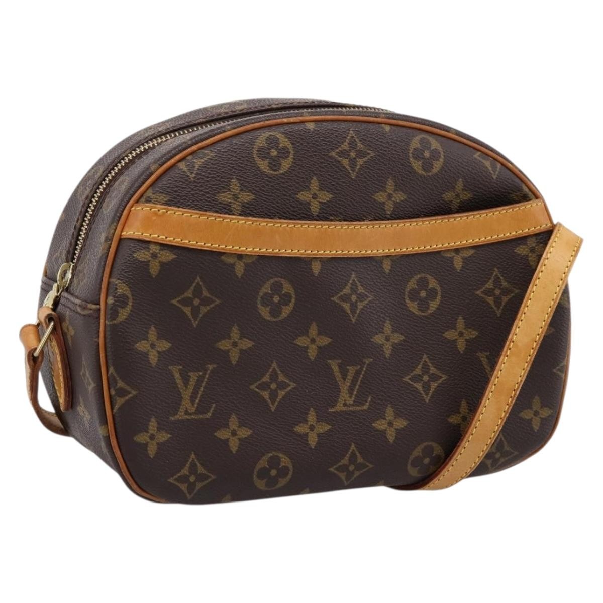 Louis Vuitton Blois Monogram Canvas Brown Canvas Shoulder Bag Bag (Pre-Owned)