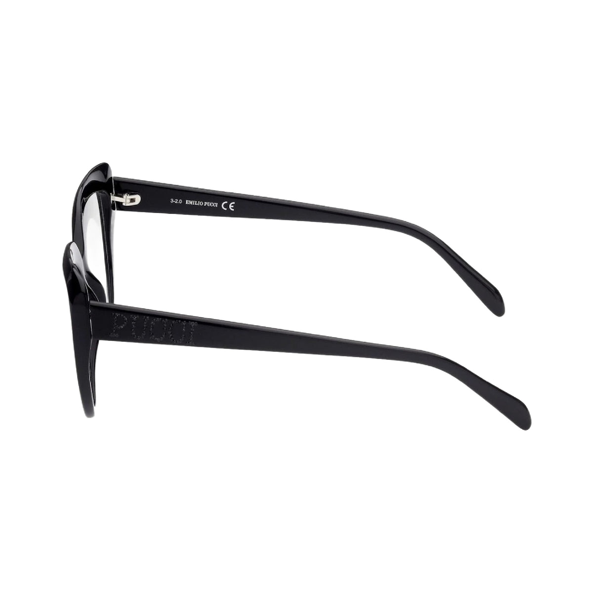 Emilio Pucci Black Cat Eye Optical Frames (Pre-Owned)