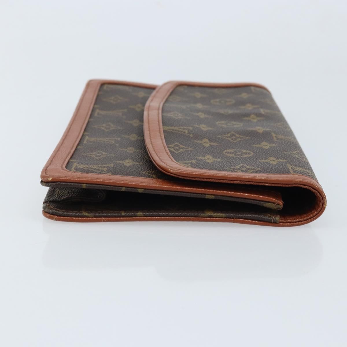 Louis Vuitton Dame Pochette Monogram Canvas Brown Canvas Clutche & Pouche Bag (Pre-Owned)