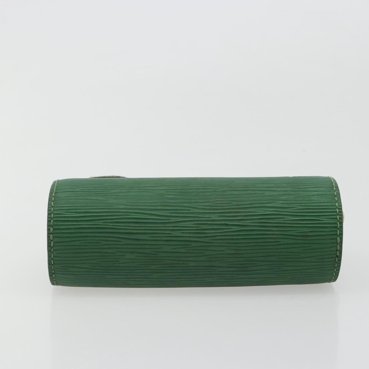Louis Vuitton Soufflot Pochette Epi Leather Green Leather Clutche & Pouche Bag (Pre-Owned)
