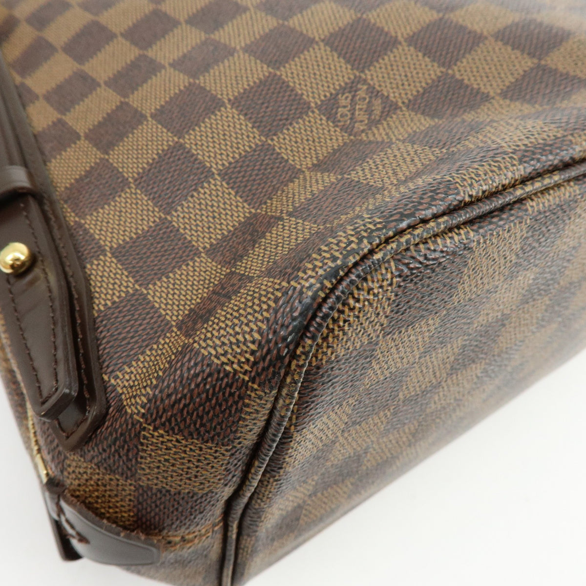 Louis Vuitton Cabas Rivington Damier Brown Canvas Tote Bag Bag (Pre-Owned)