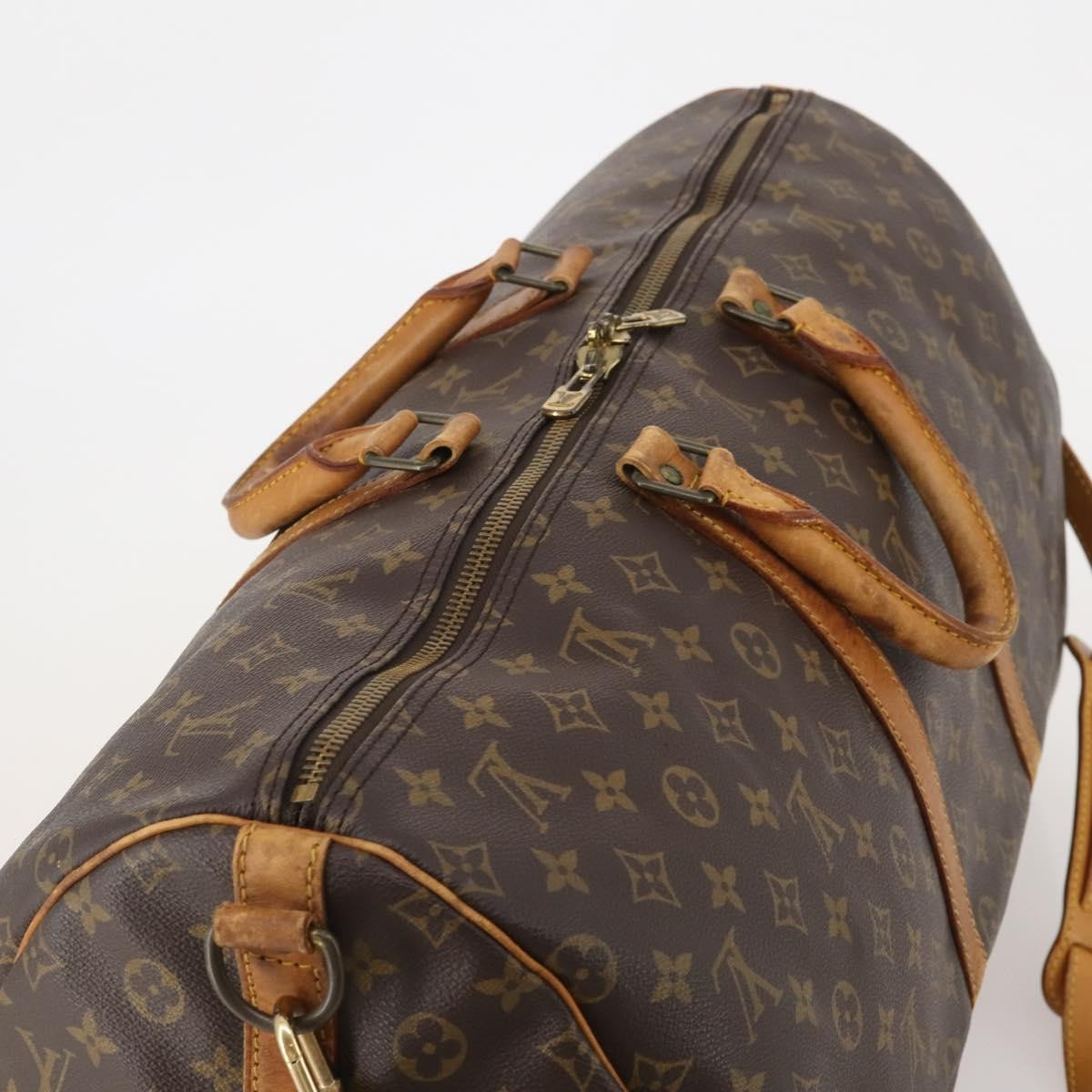 Louis Vuitton Keepall Bandouliere Monogram Canvas Multicolour Canvas Travel Bag Bag (Pre-Owned)