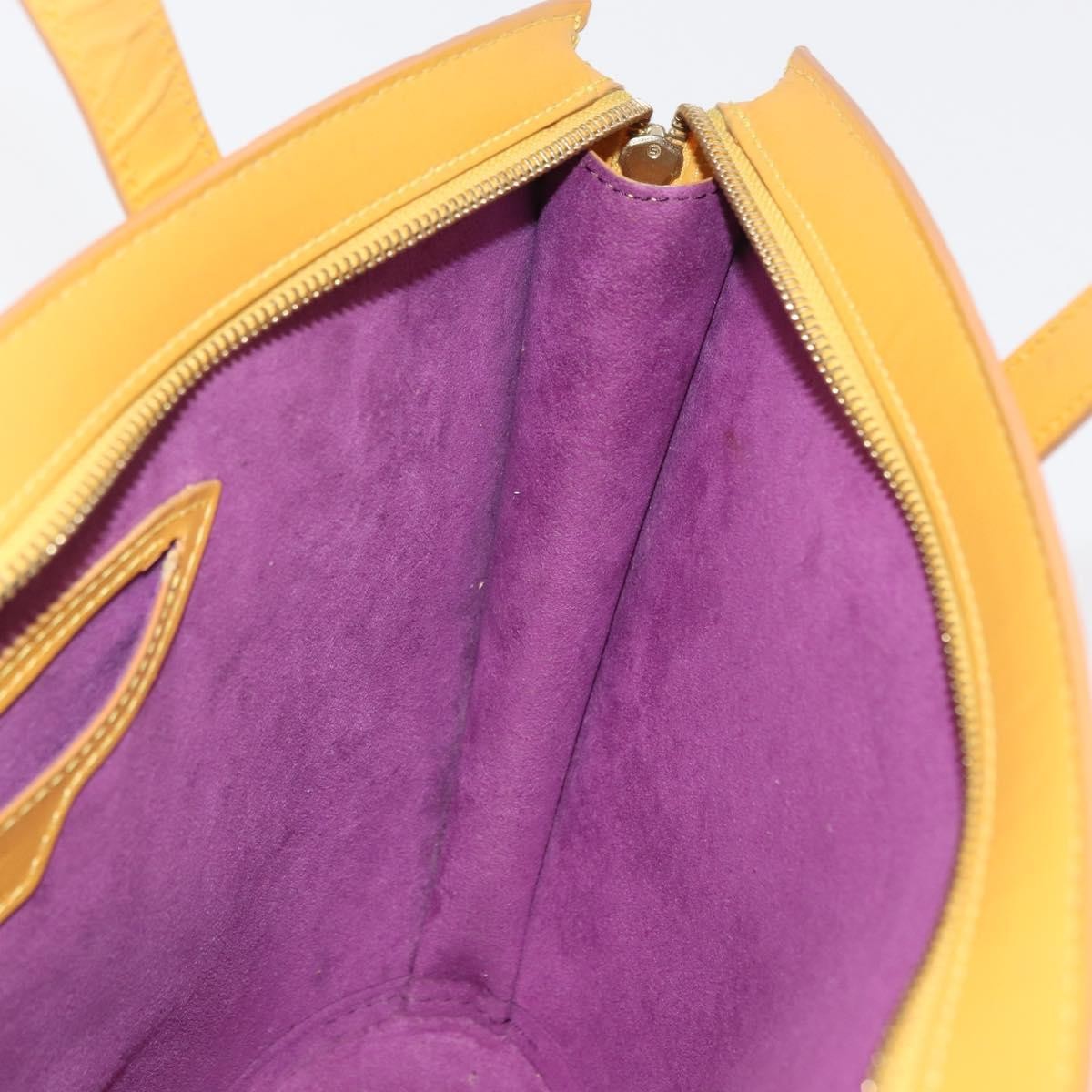 Louis Vuitton Saint Jacques Epi Leather Yellow Leather Handbag (Pre-Owned)