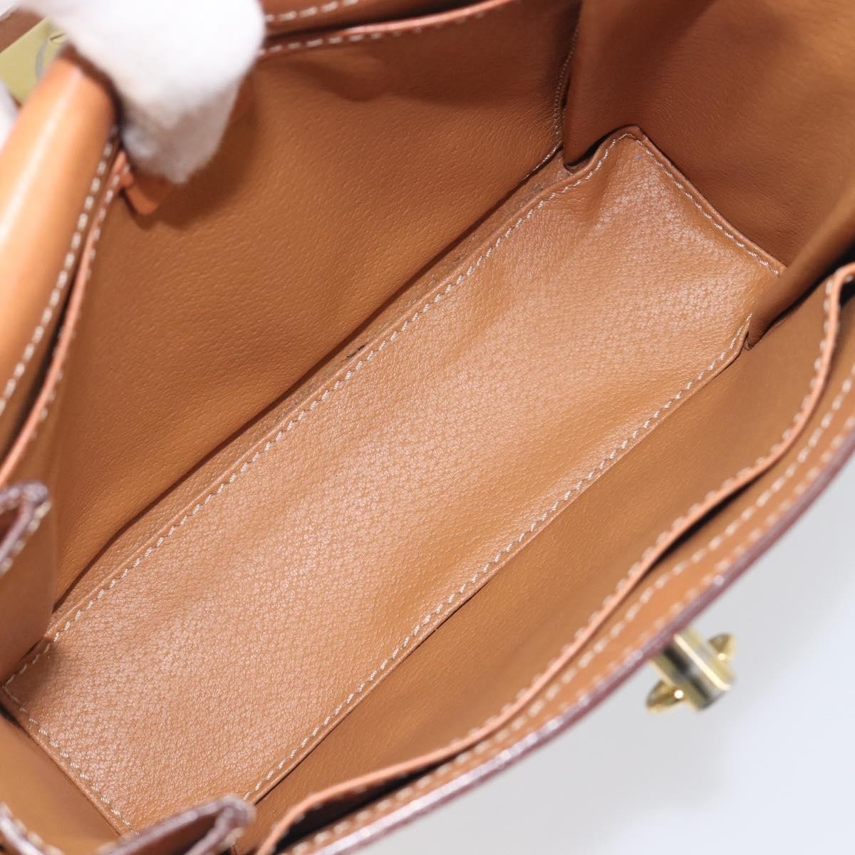 Celine Macadam Leather Beige Canvas Shoulder Bag Bag (Pre-Owned)