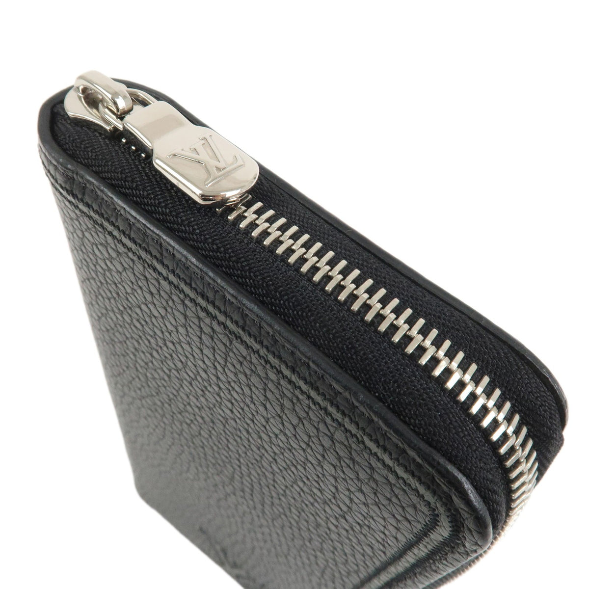 Louis Vuitton Zippy Wallet Vertical Leather Black Leather Wallets Accessory (Pre-Owned)
