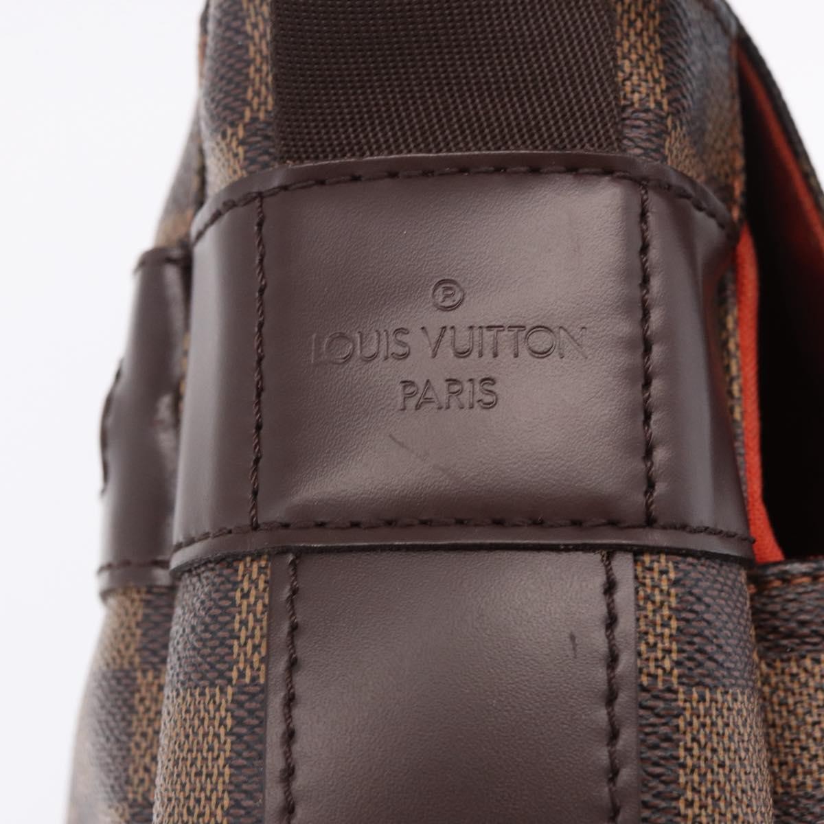 Louis Vuitton Bastille Damier Ebene Brown Canvas Shoulder Bag Bag (Pre-Owned)