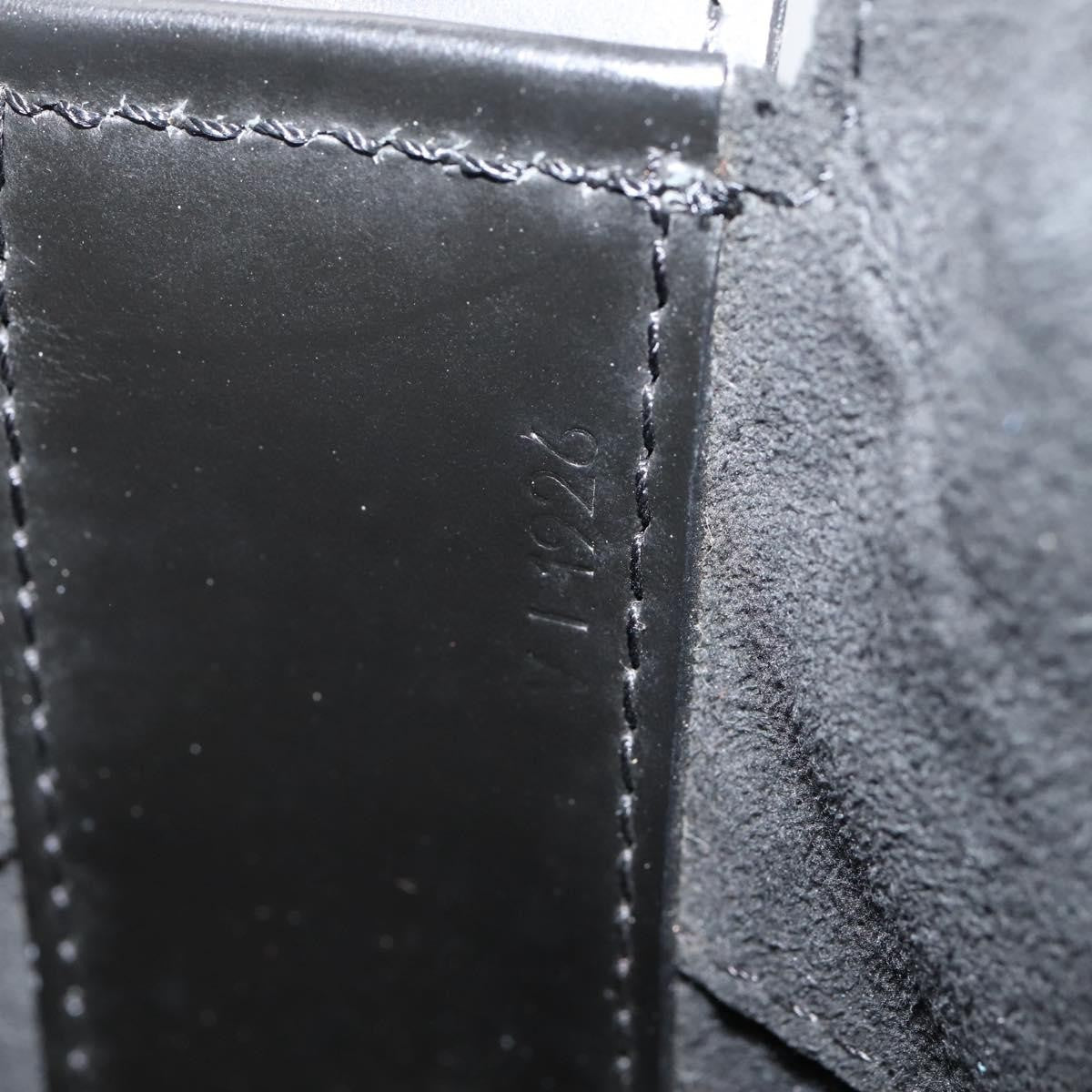 Louis Vuitton Sac Seau Epi Leather Black Leather Handbag (Pre-Owned)