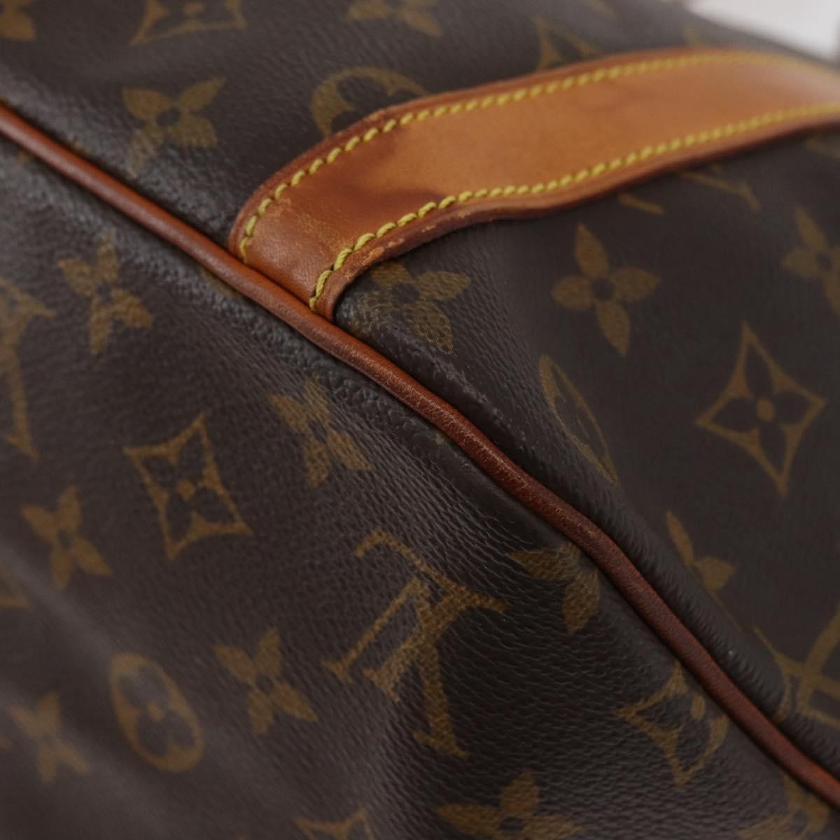 Louis Vuitton Shopping Sac Monogram Canvas Brown Canvas Handbag (Pre-Owned)
