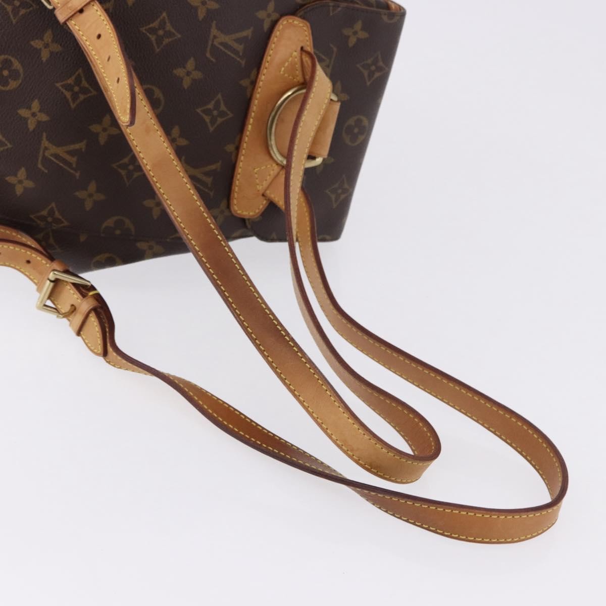 Louis Vuitton Montsouris Monogram Brown Canvas Backpack Bag (Pre-Owned)