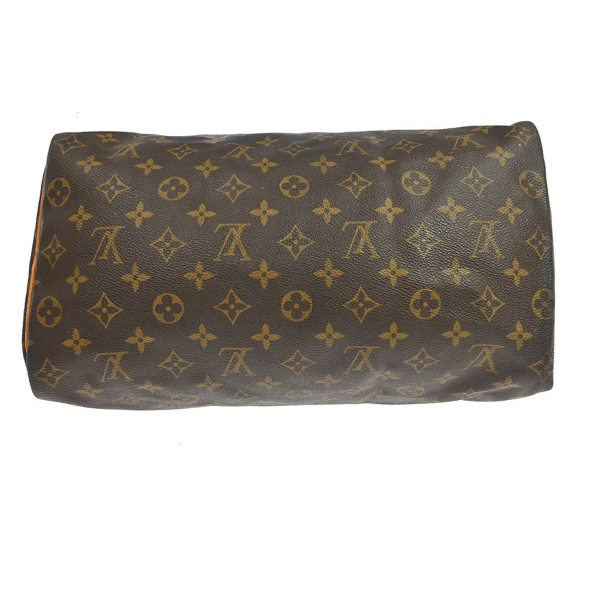 Louis Vuitton Speedy Monogram Brown Canvas Handbag (Pre-Owned)