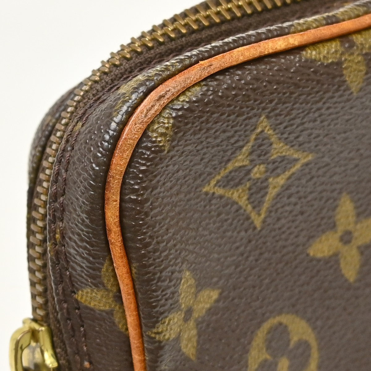 Louis Vuitton Pochette Marly Bandouliere Monogram Canvas Brown Canvas Shoulder Bag Bag (Pre-Owned)
