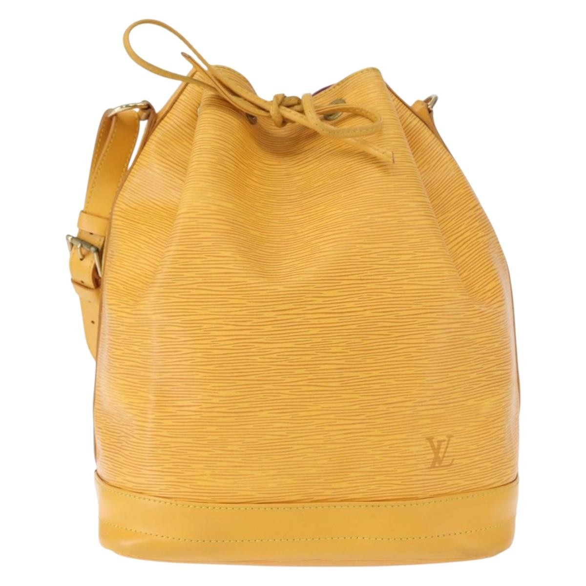 Louis Vuitton Noe Epi Leather Yellow Leather Shoulder Bag Bag (Pre-Owned)