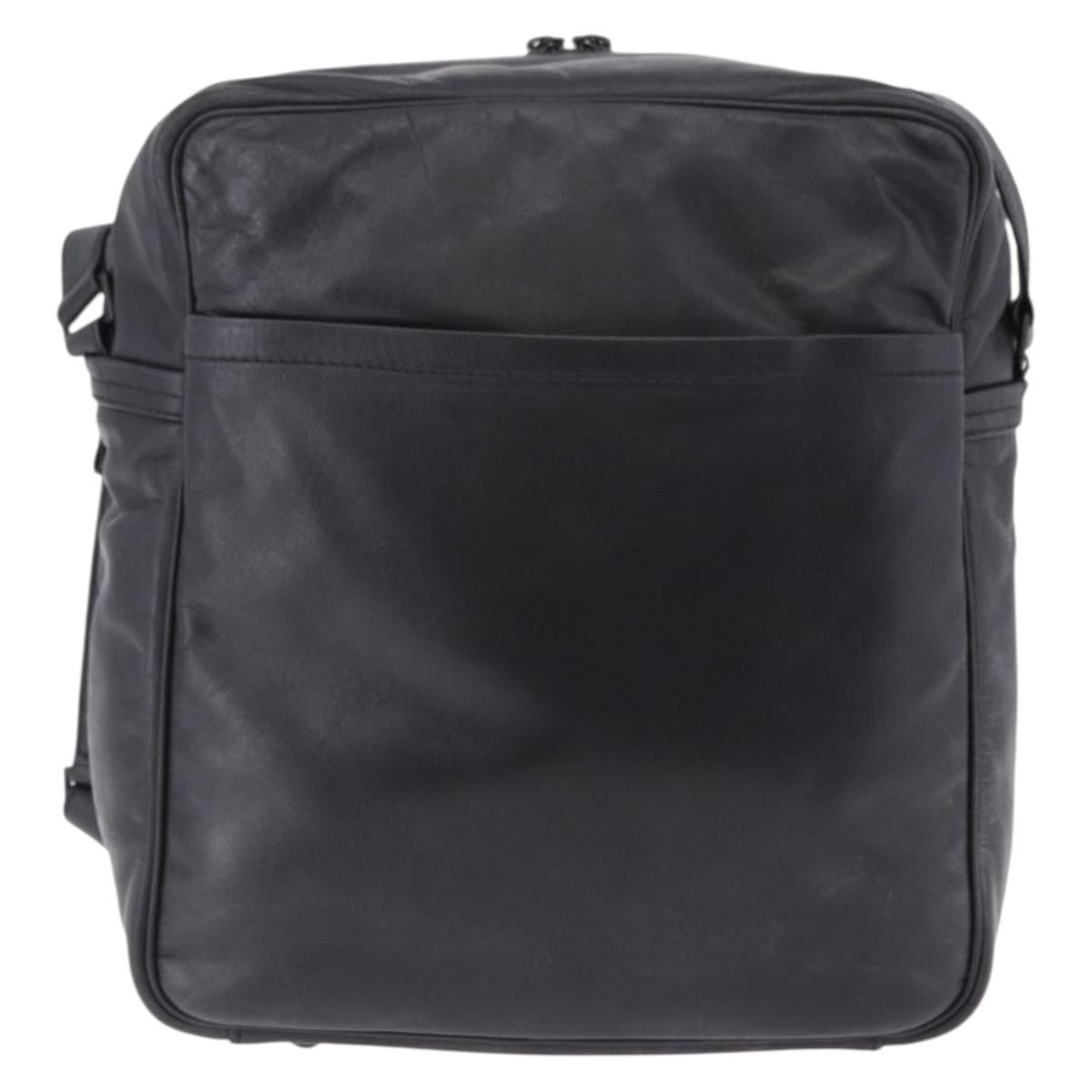 Louis Vuitton Clarkson Messenger Monogram Differ Leather Black Leather Shoulder Bag Bag (Pre-Owned)
