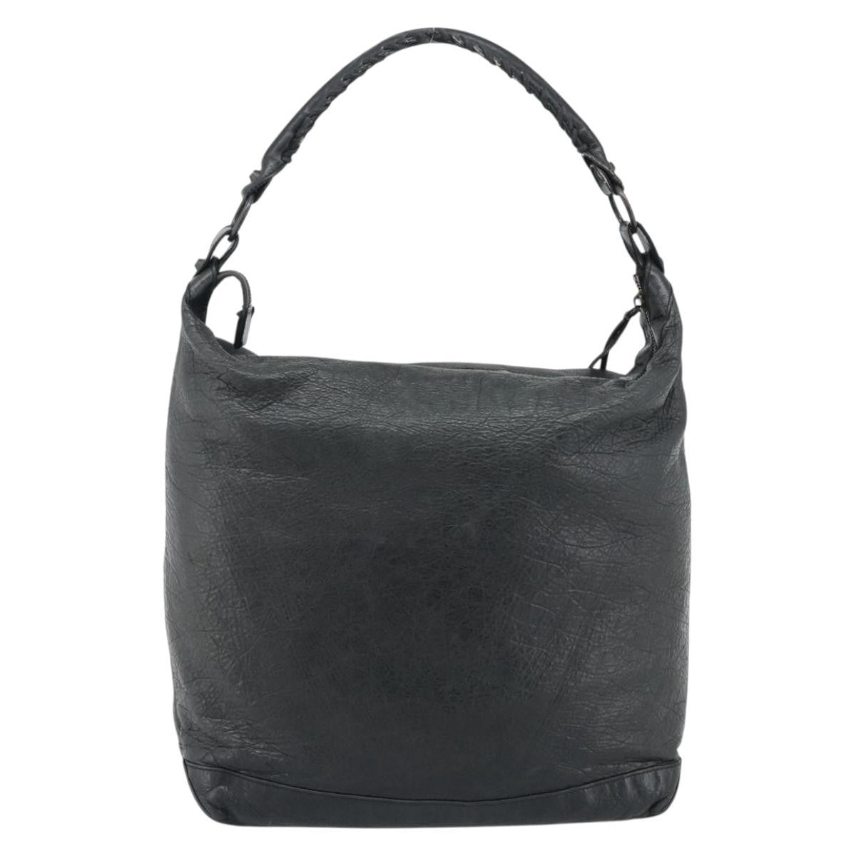 Balenciaga Giant Studs Day Hobo Leather Green Leather Shoulder Bag Bag (Pre-Owned)