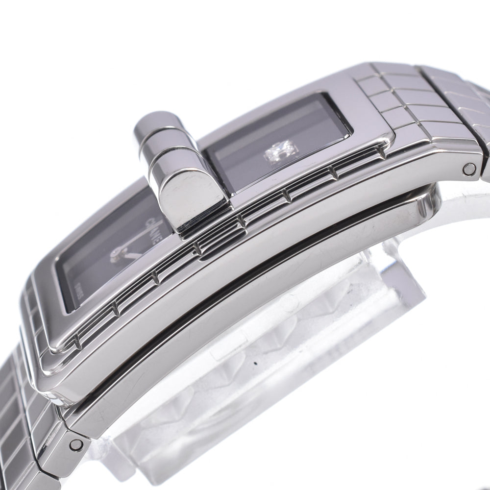 Chanel Code Coco Quartz Stainless Steel With Diamond Watch (Pre-Owned)